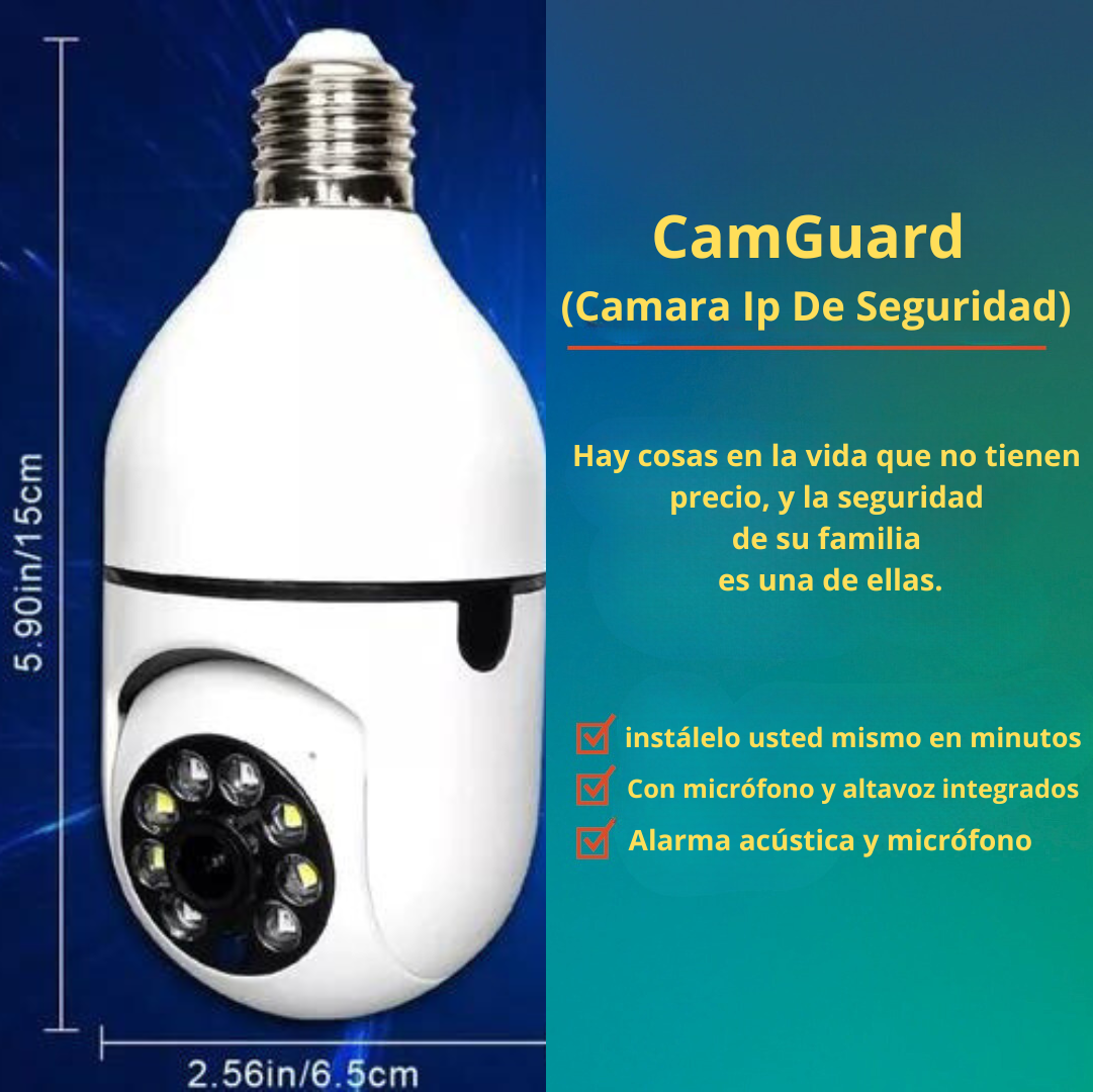 Camguard (Camara Bombillo Robótica)