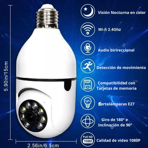 Camguard (Camara Bombillo Robótica)